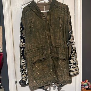 Free People Military Jacket
